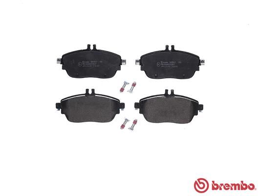 Sada brzdových destiček kotoučová brzda BREMBO P 50 093 MLPARTS