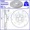 Тормозной диск DELPHI BG9332C