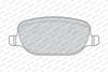 Ferodo Brake Pad Set, disc brake FDB1471