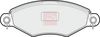 APEC Brake Pad Set, disc brake PAD1041