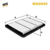 Повітряний фільтр WIX FILTERS WA9945