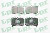 Комплект гальмівних колодок, дискове гальмо LPR 05P587 (20041, 21277, 05P587, 20039)