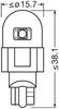 Osram 921DRP-02B Bulb, interior light