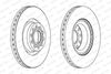 Ferodo Brake Disc DDF1150C-1