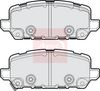 APEC Brake Pad Set, disc brake PAD2225