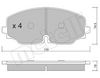 Комплект гальмівних колодок, дискове гальмо METELLI 22-1171-0 (22769, D2074)