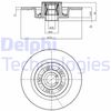 Тормозной диск DELPHI BG9026RS