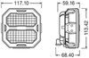 ams-OSRAM Arbeitsscheinwerfer LEDPWL104-WD - LEDPWL104WD