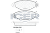 Комплект тормозных колодок, дисковый тормоз ICER 181204-702 (21978, 21979, 21980, 21981, 25807, 25808, D1499-8254)