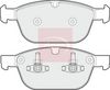 APEC Brake Pad Set, disc brake PAD1719