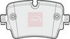 APEC Brake Pad Set, disc brake PAD2046