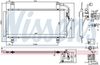 Nissens Condenser, air conditioning 940352