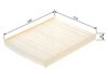 BOSCH Filter, cabin air 1 987 435 128