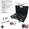 KS Tools 3/8' CHROME+Steckschluessel Satz, 46-tlg