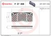 BREMBO Brake Pad Set, disc brake P C7 008
