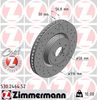 Тормозной диск ZIMMERMANN 530.2464.52