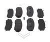 Ferodo Brake Pad Set, disc brake FDB5433