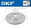 SKF Brake Disc VKBD 80351 V2