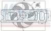 Nissens Fan, engine cooling 85253