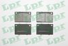 Комплект гальмівних колодок, дискове гальмо LPR 05P161 (20153, 20200, 05P161)
