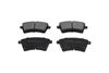 Комплект тормозных колодок, дисковый тормоз KAVO PARTS KBP-10071