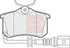 APEC Brake Pad Set, disc brake PAD1220
