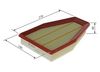 BOSCH Air Filter F 026 400 755