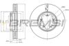 Гальмівний диск BREMSI CD8469V (DBC469V)