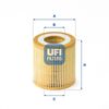 Масляный фильтр UFI 25.191.00