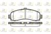Комплект тормозных колодок, дисковый тормоз ROADHOUSE 2431.10 (PSX243110, 21626)
