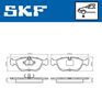 комплект спирачно феродо, дискови спирачки