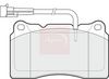 APEC Brake Pad Set, disc brake PAD1424