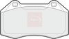 APEC Brake Pad Set, disc brake PAD1416