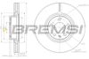 Гальмівний диск BREMSI CD7277V (DBB277V)