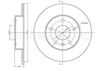 Metelli Brake Disc 23-0489C