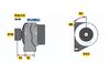 Bosch Alternator 0 124 515 017