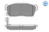 Meyle Brake Pad Set, disc brake 025 235 0715