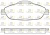 Комплект тормозных колодок, дисковый тормоз ROADHOUSE 21323.00 (PSX2132300, 24660, D1696-8922)