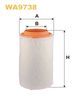Воздушный фильтр WIX FILTERS WA9738