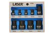 Laser Tools Low Profile Impact Hex Socket Bit Set 1/4