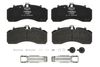 BREMBO Brake Pad Set, disc brake P B4 601S