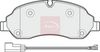 APEC Brake Pad Set, disc brake PAD2036