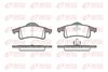 Комплект гальмівних колодок, дискове гальмо REMSA 0758.00 (PCA075800, 23338, 23339, D791-7661)