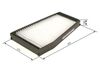 BOSCH Filter, cabin air 1 987 435 122