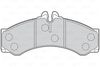 Sada brzdových destiček, kotoučová brzda 302089