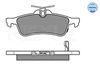 Meyle Brake Pad Set, disc brake 025 245 7415/W