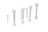 KS Tools CHROME+Doppelgabelschl&uuml;ssel Satz