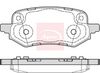APEC Brake Pad Set, disc brake PAD2329