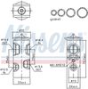 Nissens 999350 Expansion Valve, air conditioning