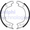 Комплект гальмівних колодок, стоянкова гальмівна система DELPHI LS2001